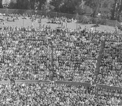 Students at the Greek Theatre